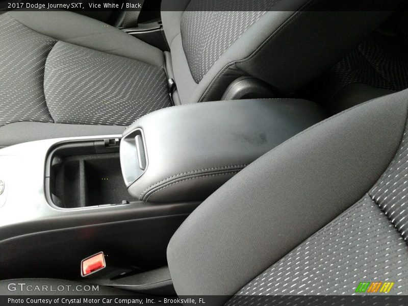 Vice White / Black 2017 Dodge Journey SXT
