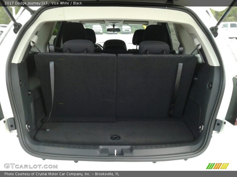Vice White / Black 2017 Dodge Journey SXT