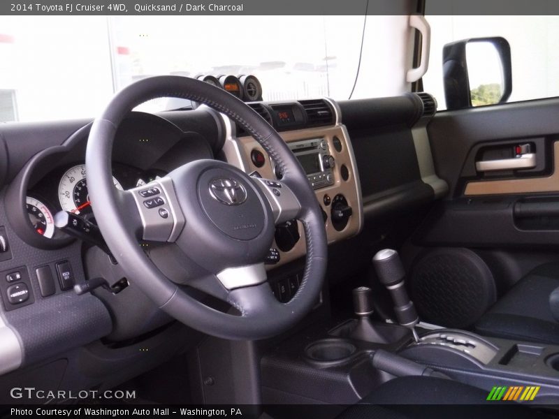 Quicksand / Dark Charcoal 2014 Toyota FJ Cruiser 4WD