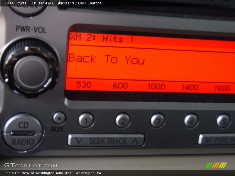 Quicksand / Dark Charcoal 2014 Toyota FJ Cruiser 4WD