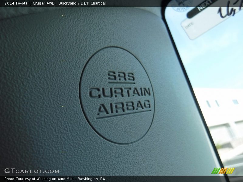 Quicksand / Dark Charcoal 2014 Toyota FJ Cruiser 4WD