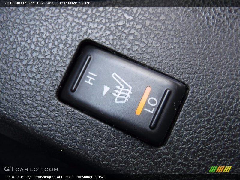 Super Black / Black 2012 Nissan Rogue SV AWD