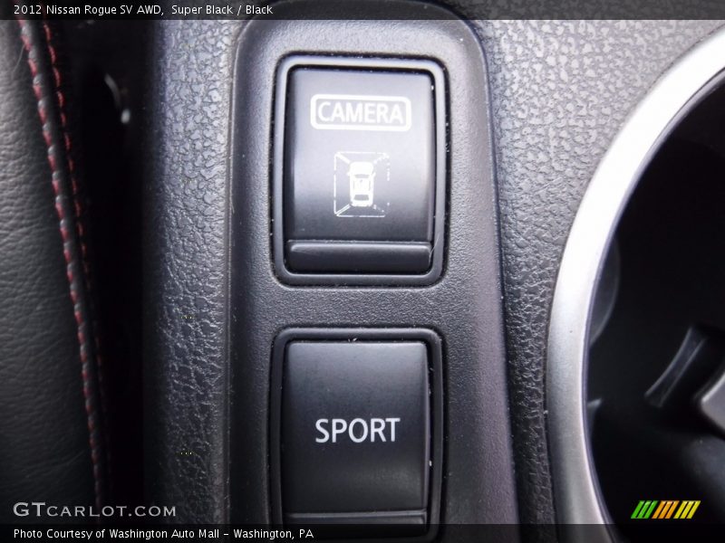 Super Black / Black 2012 Nissan Rogue SV AWD