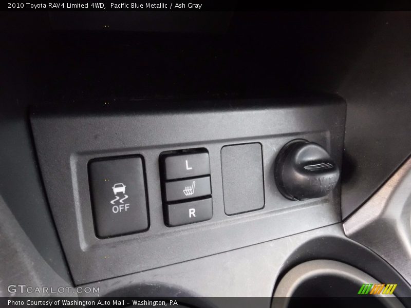Pacific Blue Metallic / Ash Gray 2010 Toyota RAV4 Limited 4WD