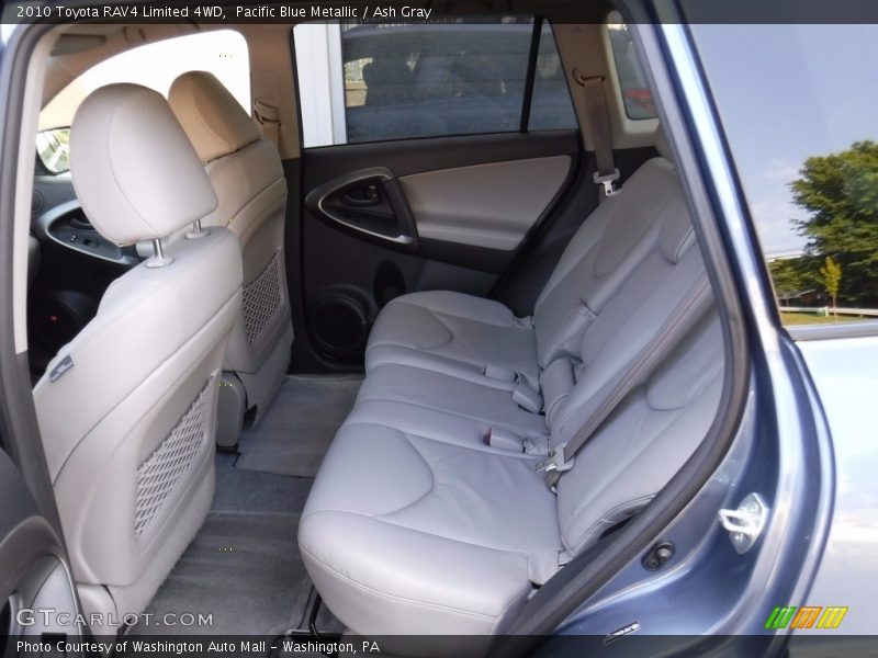 Pacific Blue Metallic / Ash Gray 2010 Toyota RAV4 Limited 4WD
