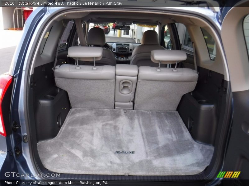 Pacific Blue Metallic / Ash Gray 2010 Toyota RAV4 Limited 4WD