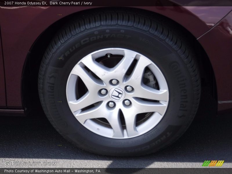 Dark Cherry Pearl / Ivory 2007 Honda Odyssey EX
