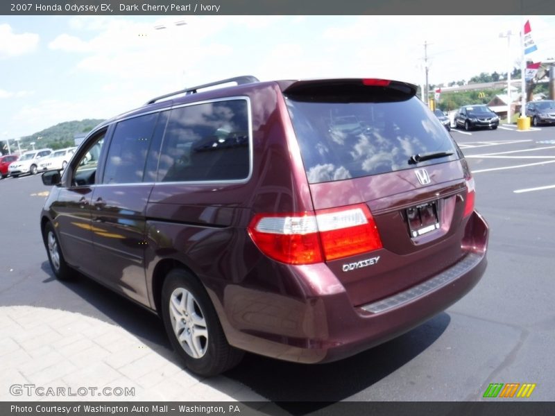 Dark Cherry Pearl / Ivory 2007 Honda Odyssey EX