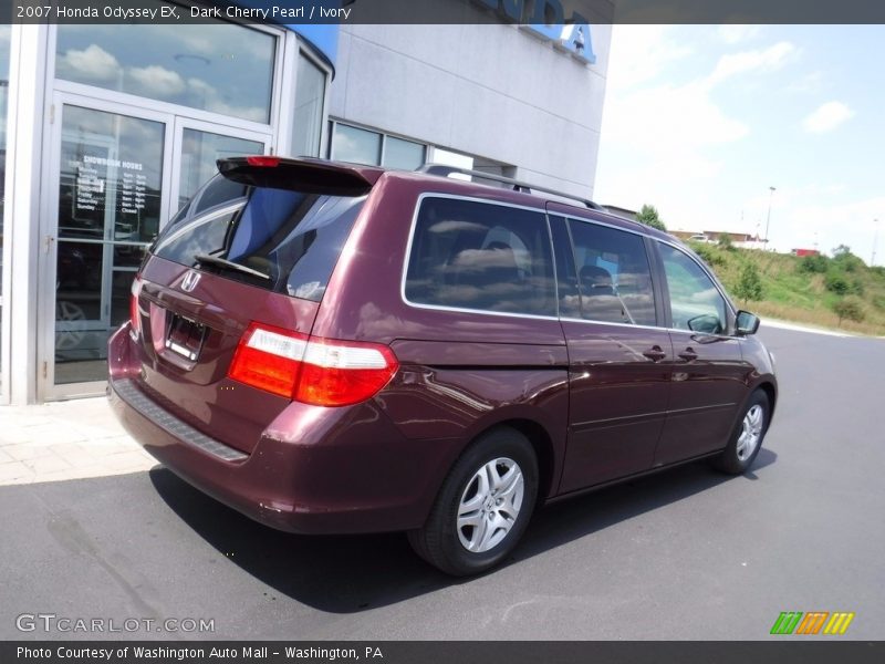 Dark Cherry Pearl / Ivory 2007 Honda Odyssey EX