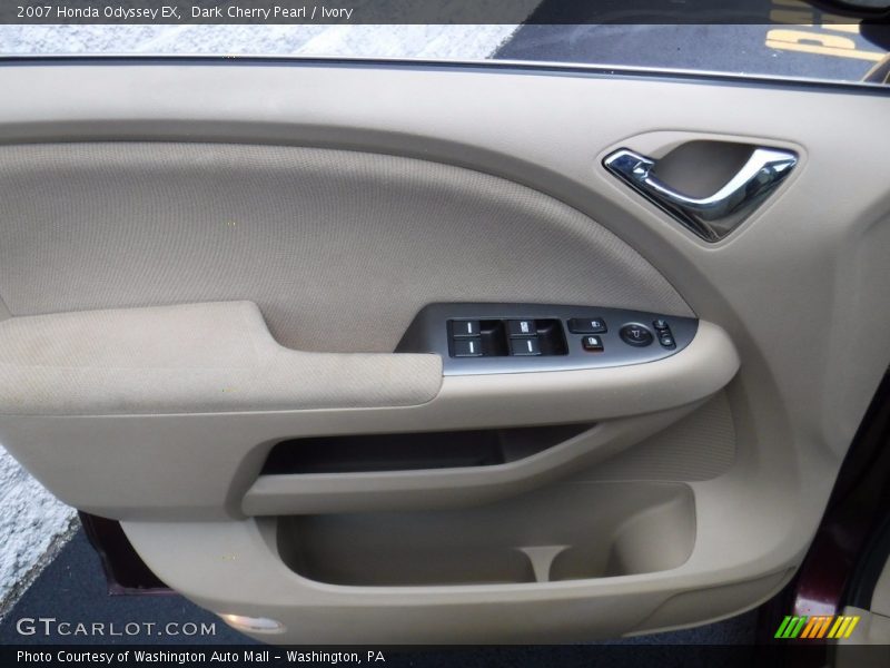 Dark Cherry Pearl / Ivory 2007 Honda Odyssey EX