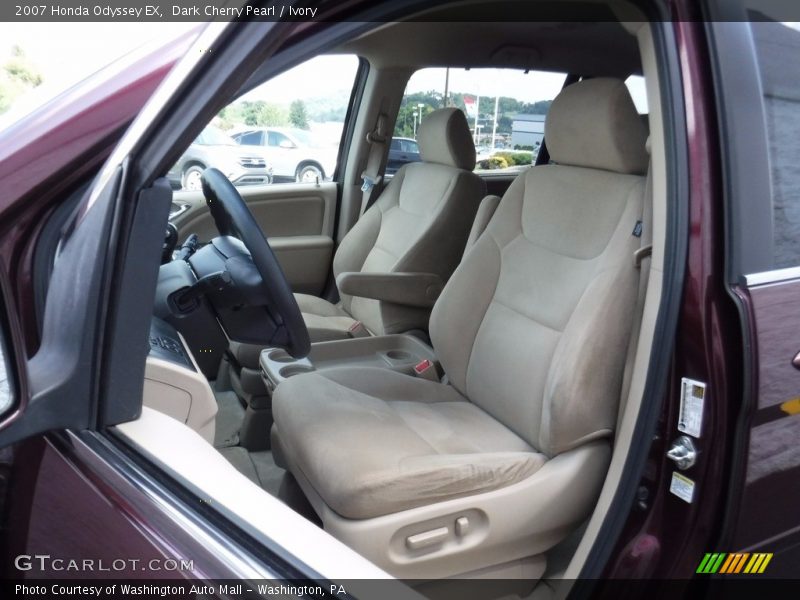Dark Cherry Pearl / Ivory 2007 Honda Odyssey EX