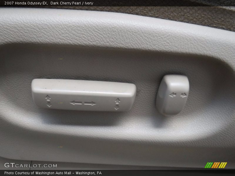 Dark Cherry Pearl / Ivory 2007 Honda Odyssey EX