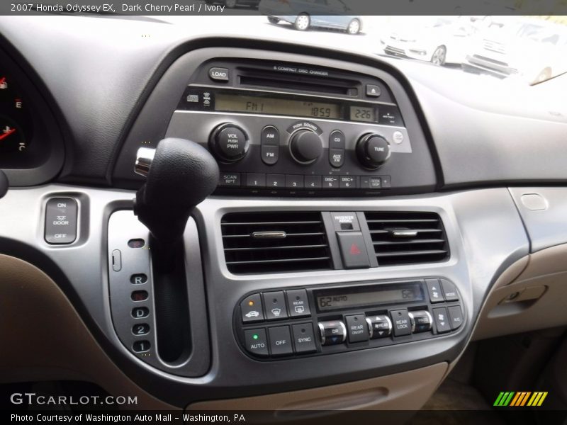 Dark Cherry Pearl / Ivory 2007 Honda Odyssey EX