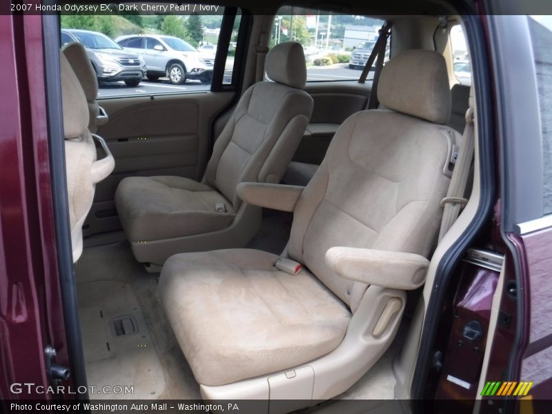 Dark Cherry Pearl / Ivory 2007 Honda Odyssey EX