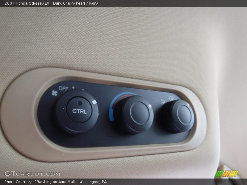 Dark Cherry Pearl / Ivory 2007 Honda Odyssey EX