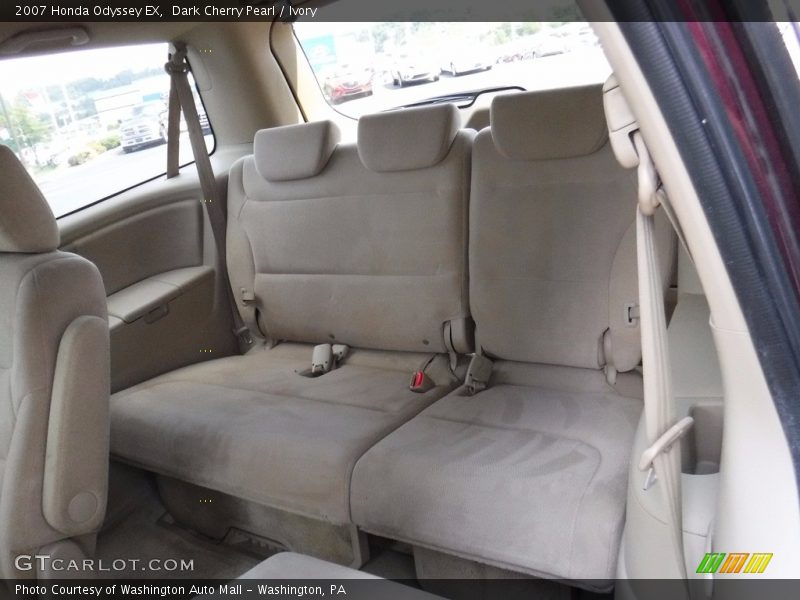 Dark Cherry Pearl / Ivory 2007 Honda Odyssey EX