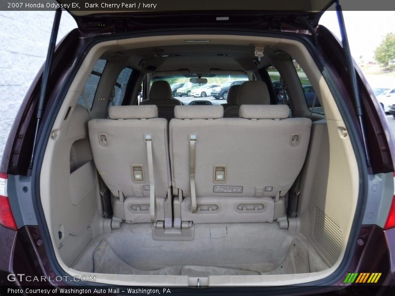 Dark Cherry Pearl / Ivory 2007 Honda Odyssey EX