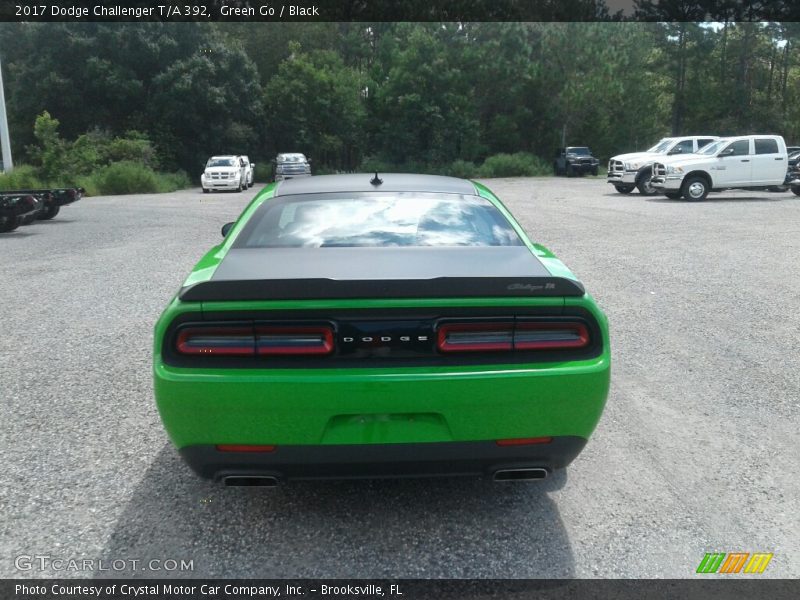 Green Go / Black 2017 Dodge Challenger T/A 392