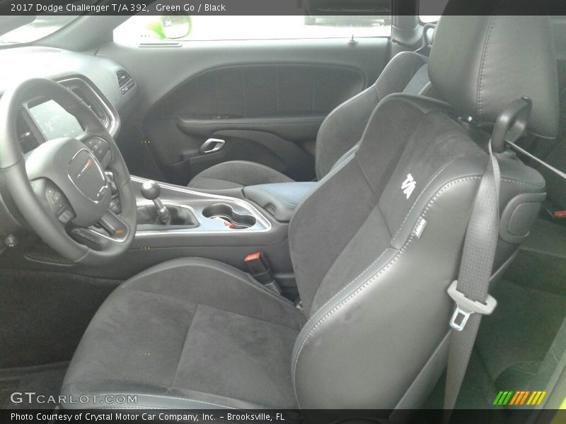 Green Go / Black 2017 Dodge Challenger T/A 392