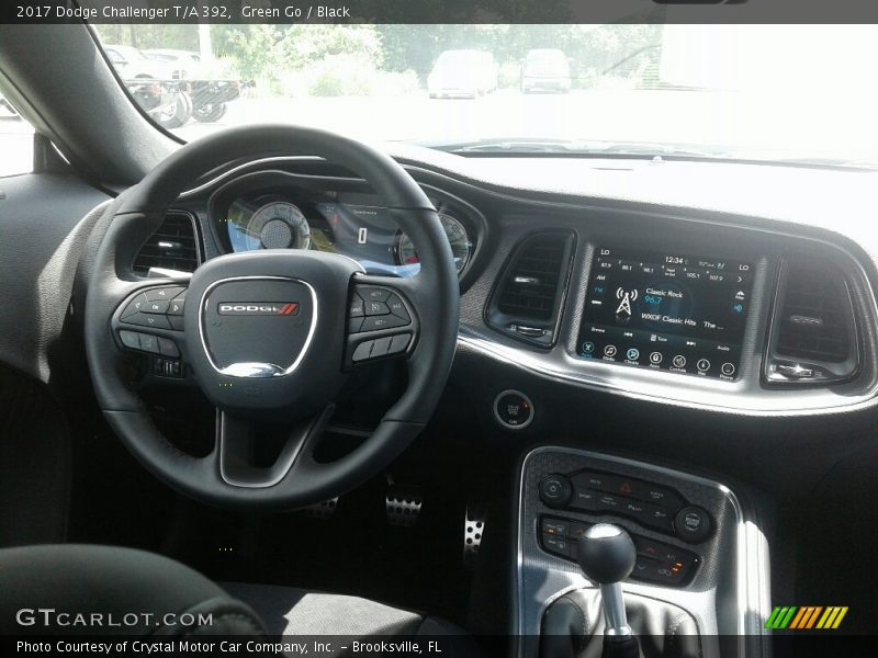 Green Go / Black 2017 Dodge Challenger T/A 392