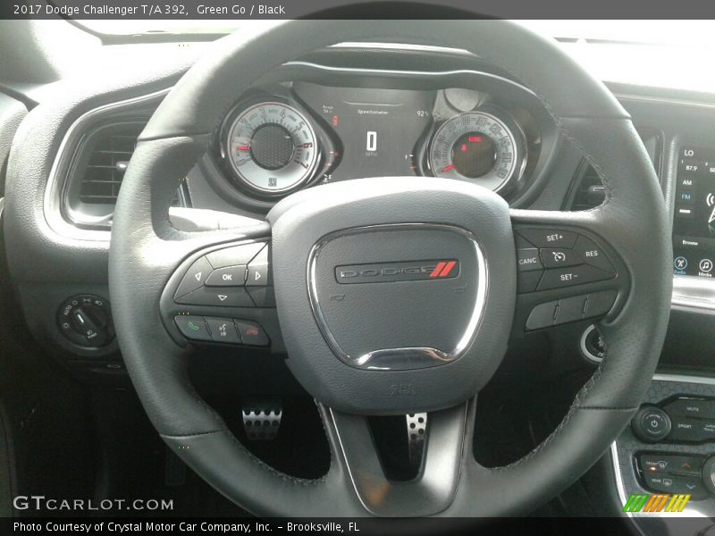 Green Go / Black 2017 Dodge Challenger T/A 392