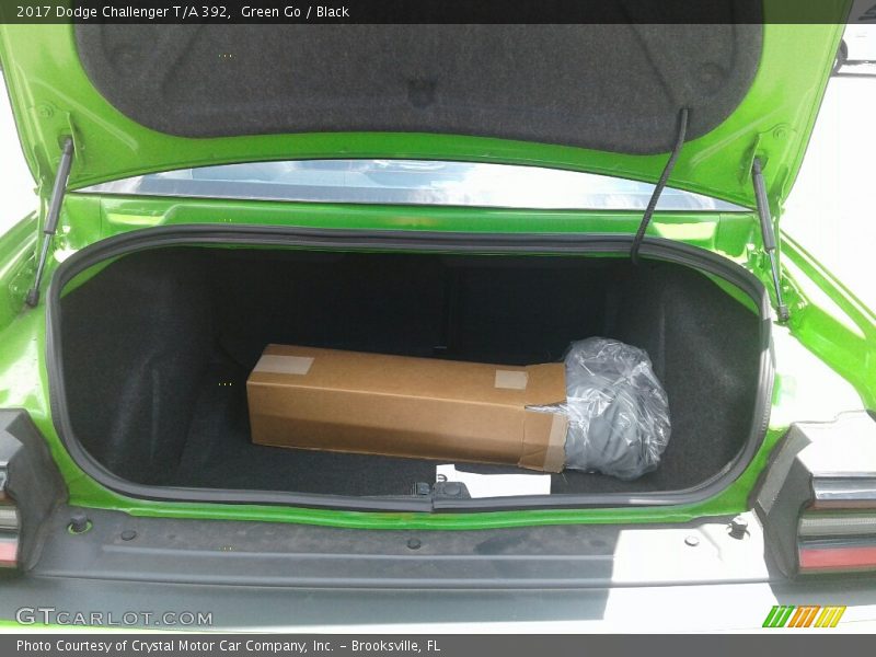 Green Go / Black 2017 Dodge Challenger T/A 392