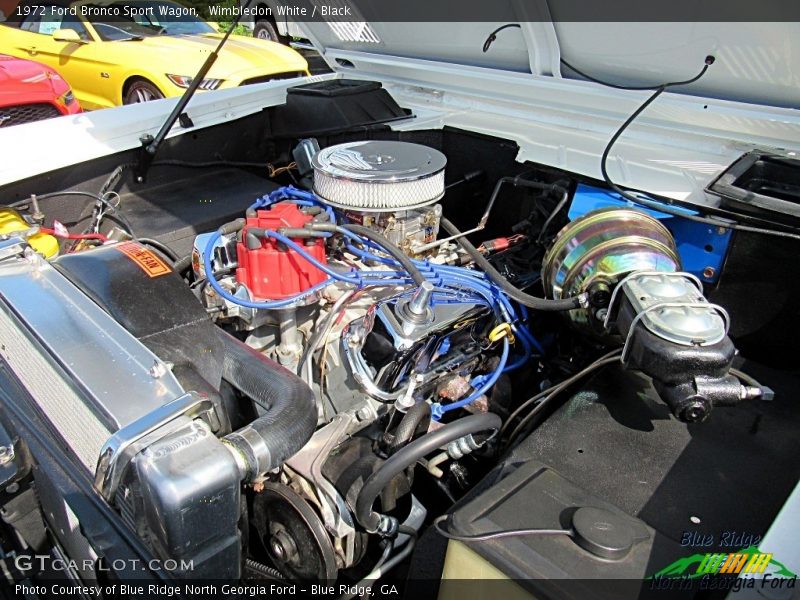 Wimbledon White / Black 1972 Ford Bronco Sport Wagon