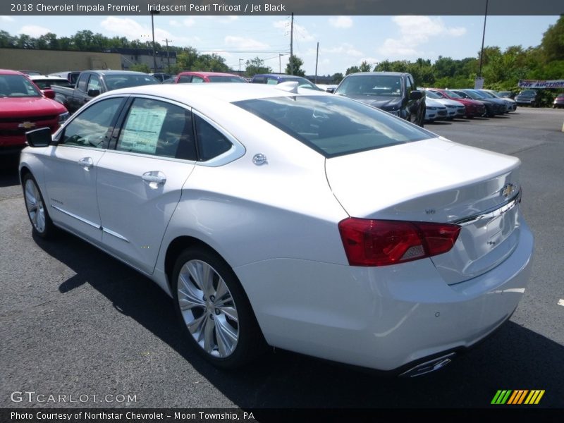 Iridescent Pearl Tricoat / Jet Black 2018 Chevrolet Impala Premier