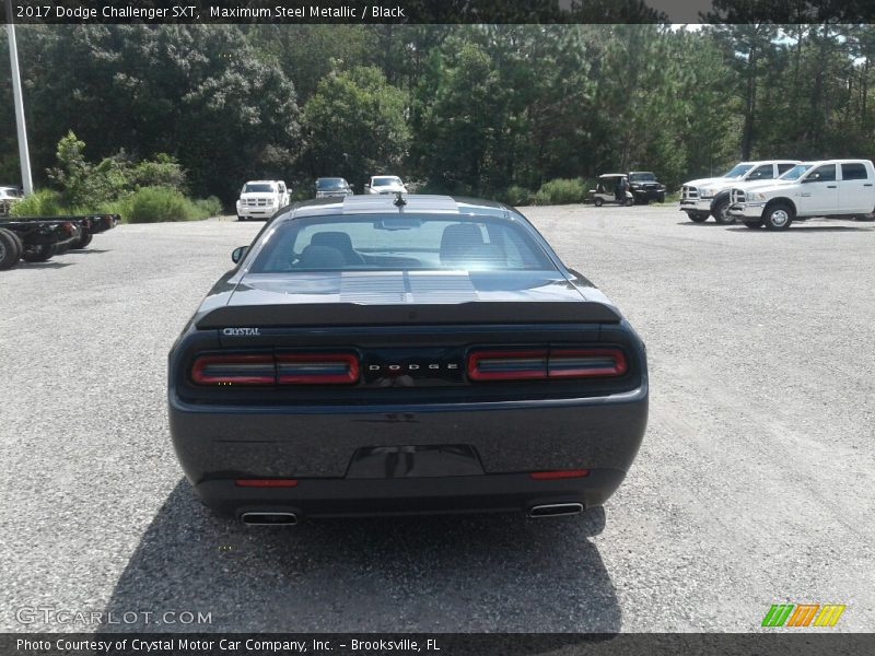 Maximum Steel Metallic / Black 2017 Dodge Challenger SXT