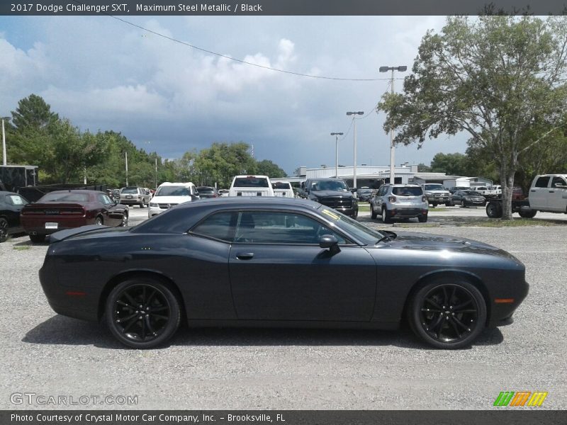 Maximum Steel Metallic / Black 2017 Dodge Challenger SXT