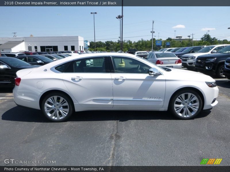 Iridescent Pearl Tricoat / Jet Black 2018 Chevrolet Impala Premier