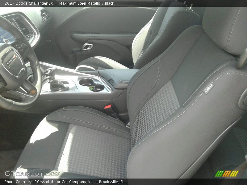 Maximum Steel Metallic / Black 2017 Dodge Challenger SXT