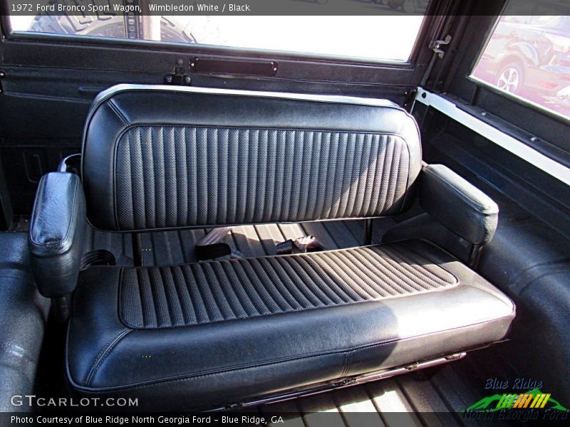 Wimbledon White / Black 1972 Ford Bronco Sport Wagon