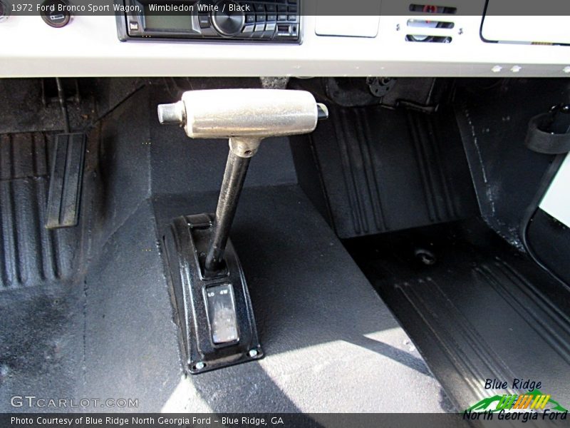 Wimbledon White / Black 1972 Ford Bronco Sport Wagon