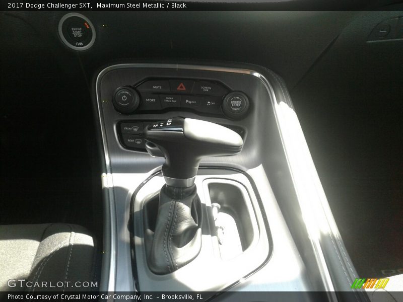 Maximum Steel Metallic / Black 2017 Dodge Challenger SXT