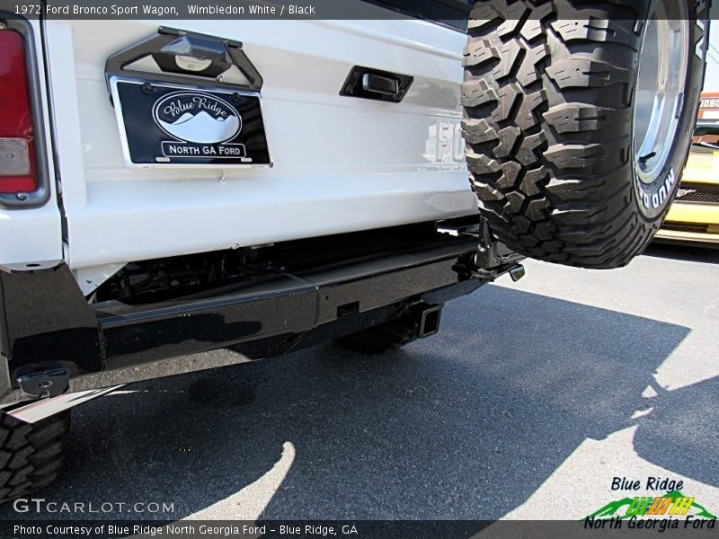 Wimbledon White / Black 1972 Ford Bronco Sport Wagon