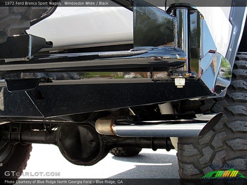 Wimbledon White / Black 1972 Ford Bronco Sport Wagon