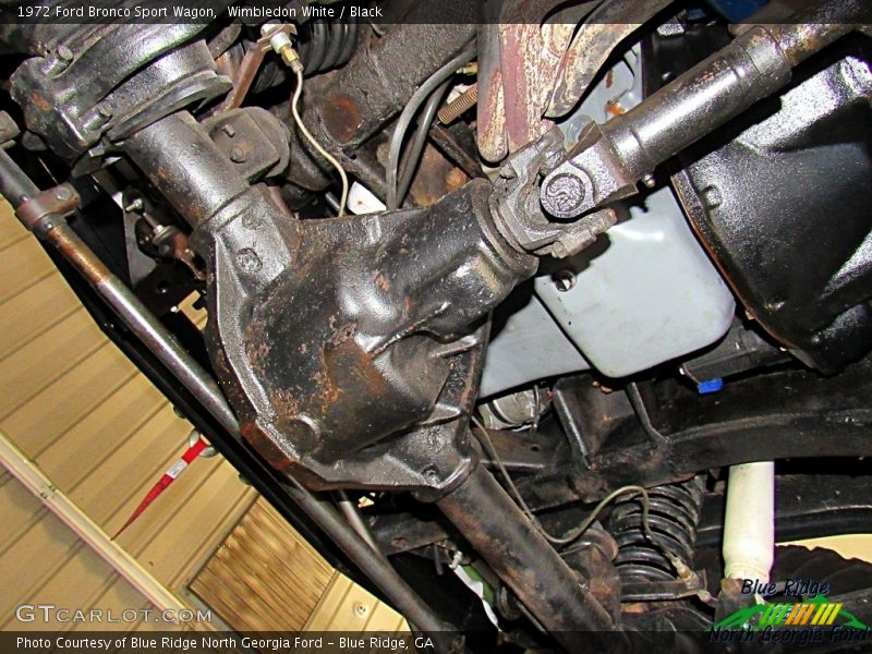 Wimbledon White / Black 1972 Ford Bronco Sport Wagon