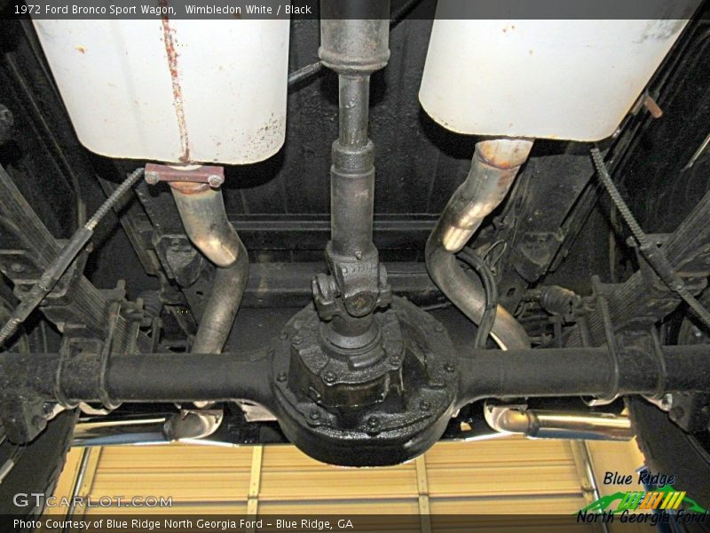 Wimbledon White / Black 1972 Ford Bronco Sport Wagon