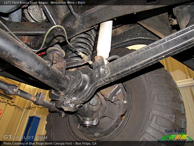 Wimbledon White / Black 1972 Ford Bronco Sport Wagon