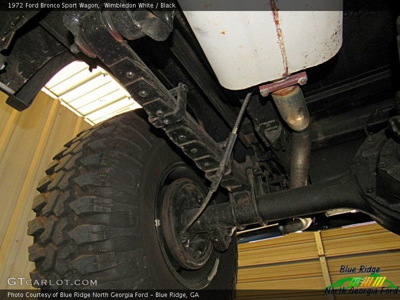 Wimbledon White / Black 1972 Ford Bronco Sport Wagon