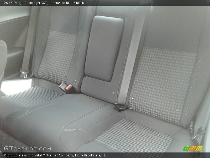 Contusion Blue / Black 2017 Dodge Challenger SXT