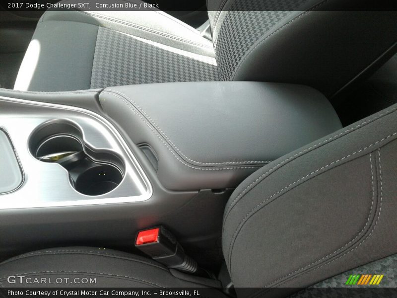 Contusion Blue / Black 2017 Dodge Challenger SXT