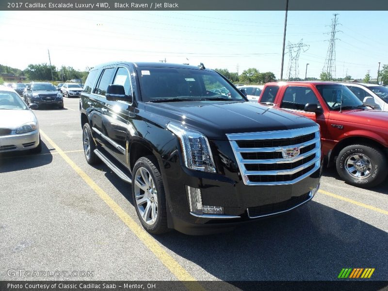 Black Raven / Jet Black 2017 Cadillac Escalade Luxury 4WD