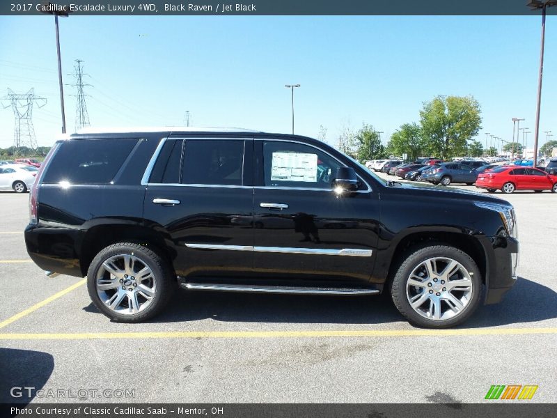 Black Raven / Jet Black 2017 Cadillac Escalade Luxury 4WD