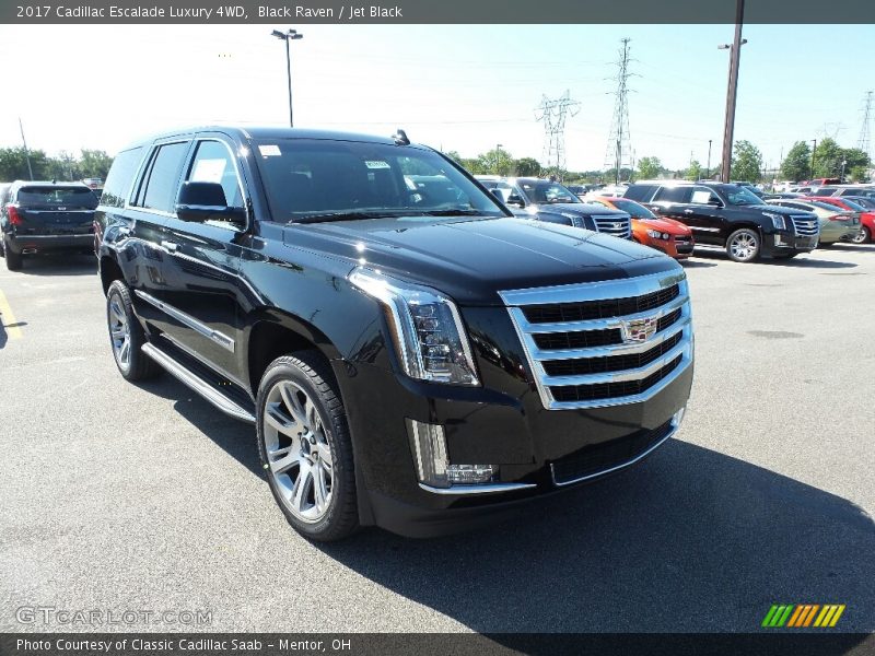 Black Raven / Jet Black 2017 Cadillac Escalade Luxury 4WD