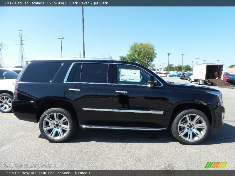Black Raven / Jet Black 2017 Cadillac Escalade Luxury 4WD