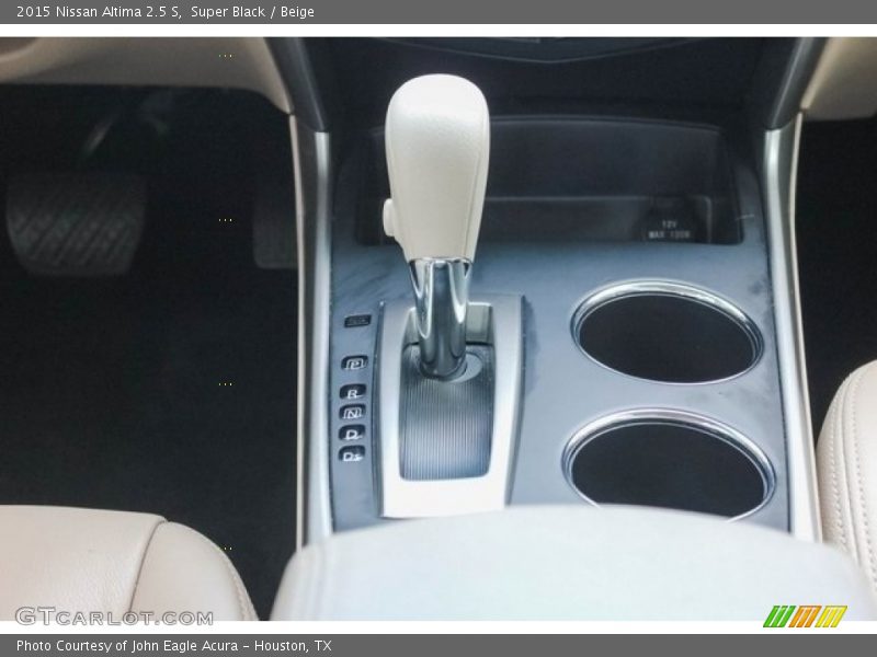 Super Black / Beige 2015 Nissan Altima 2.5 S