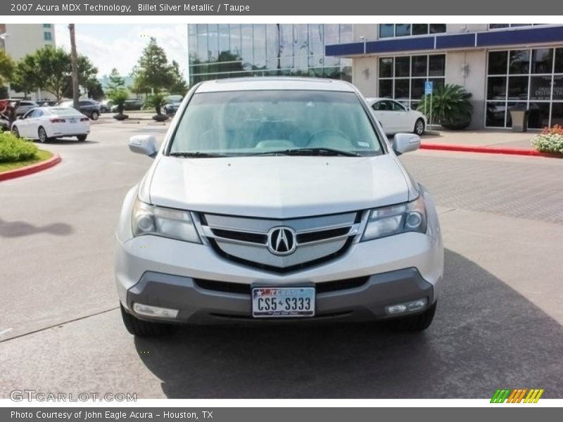 Billet Silver Metallic / Taupe 2007 Acura MDX Technology