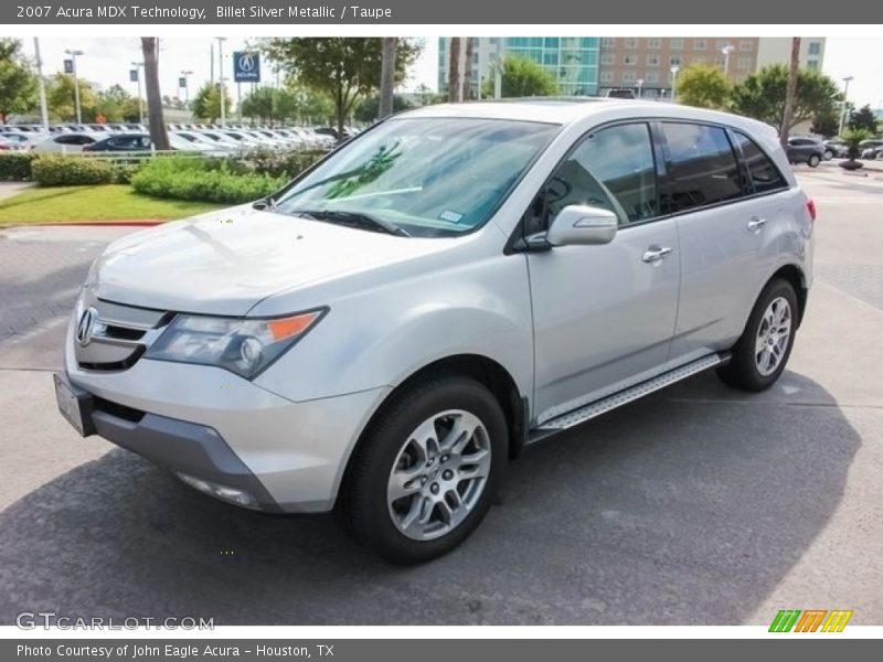 Billet Silver Metallic / Taupe 2007 Acura MDX Technology